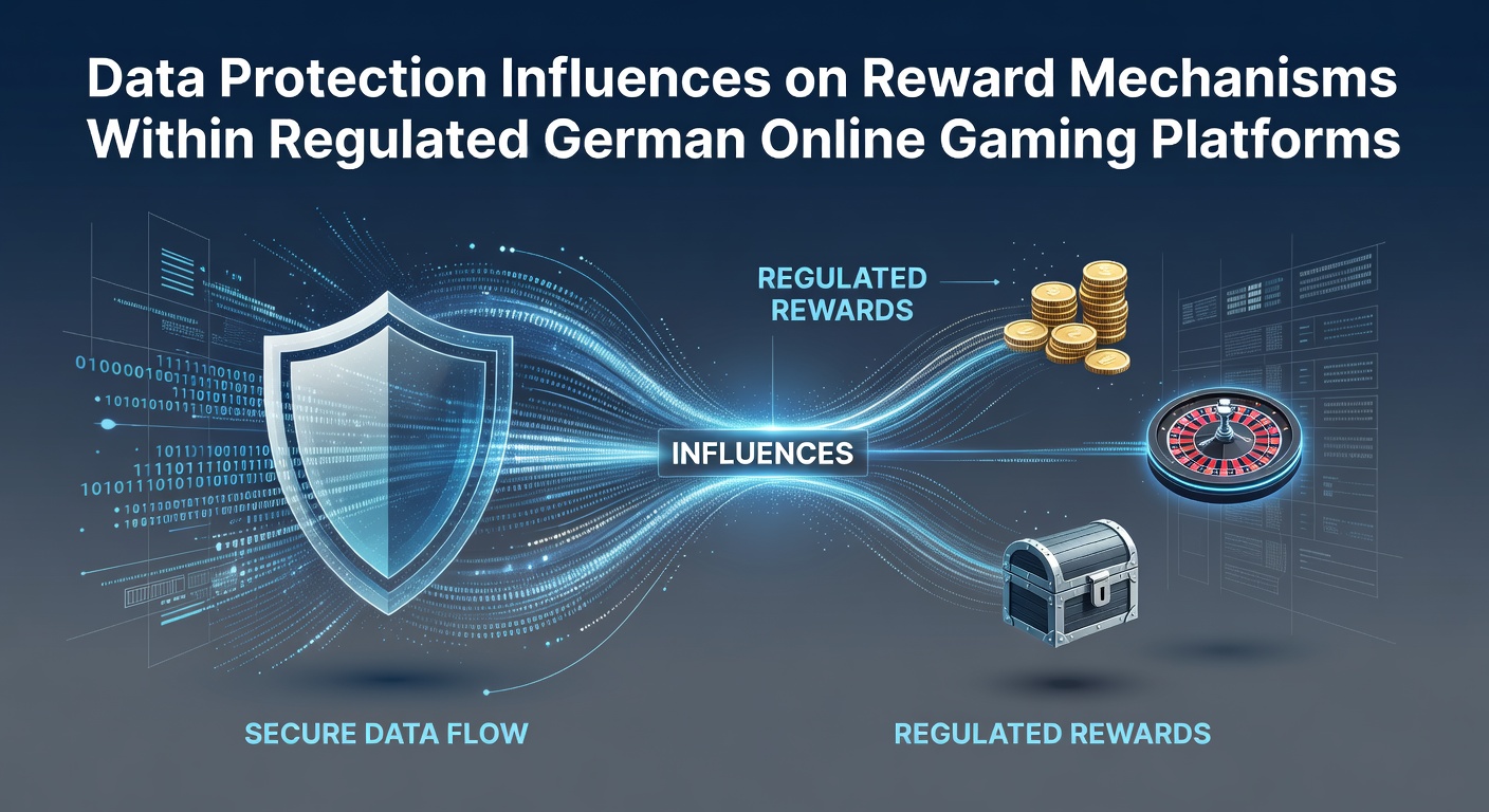 Illustration der Datenschutzmaßnahmen in deutschen Online-Gaming-Plattformen mit Fokus auf verschlüsselte Belohnungssysteme
