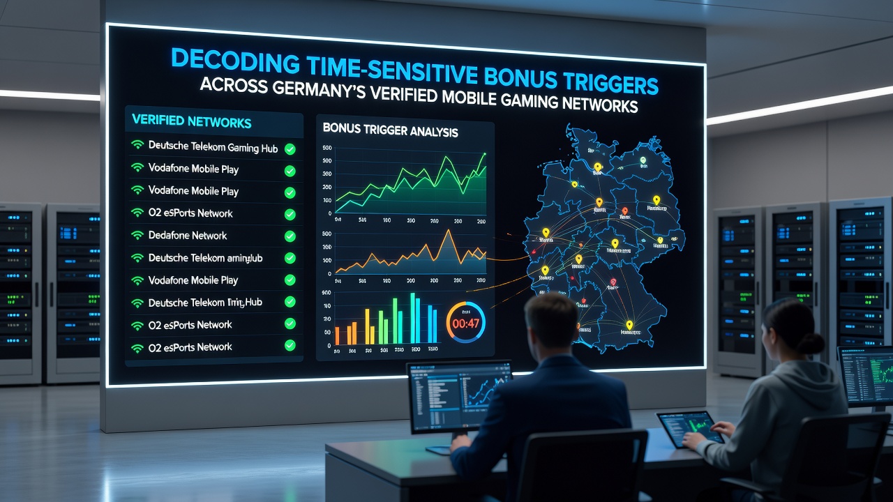 Darstellung mobiler Verifizierungsprozesse und Bonus-Trigger in deutschen Netzwerken