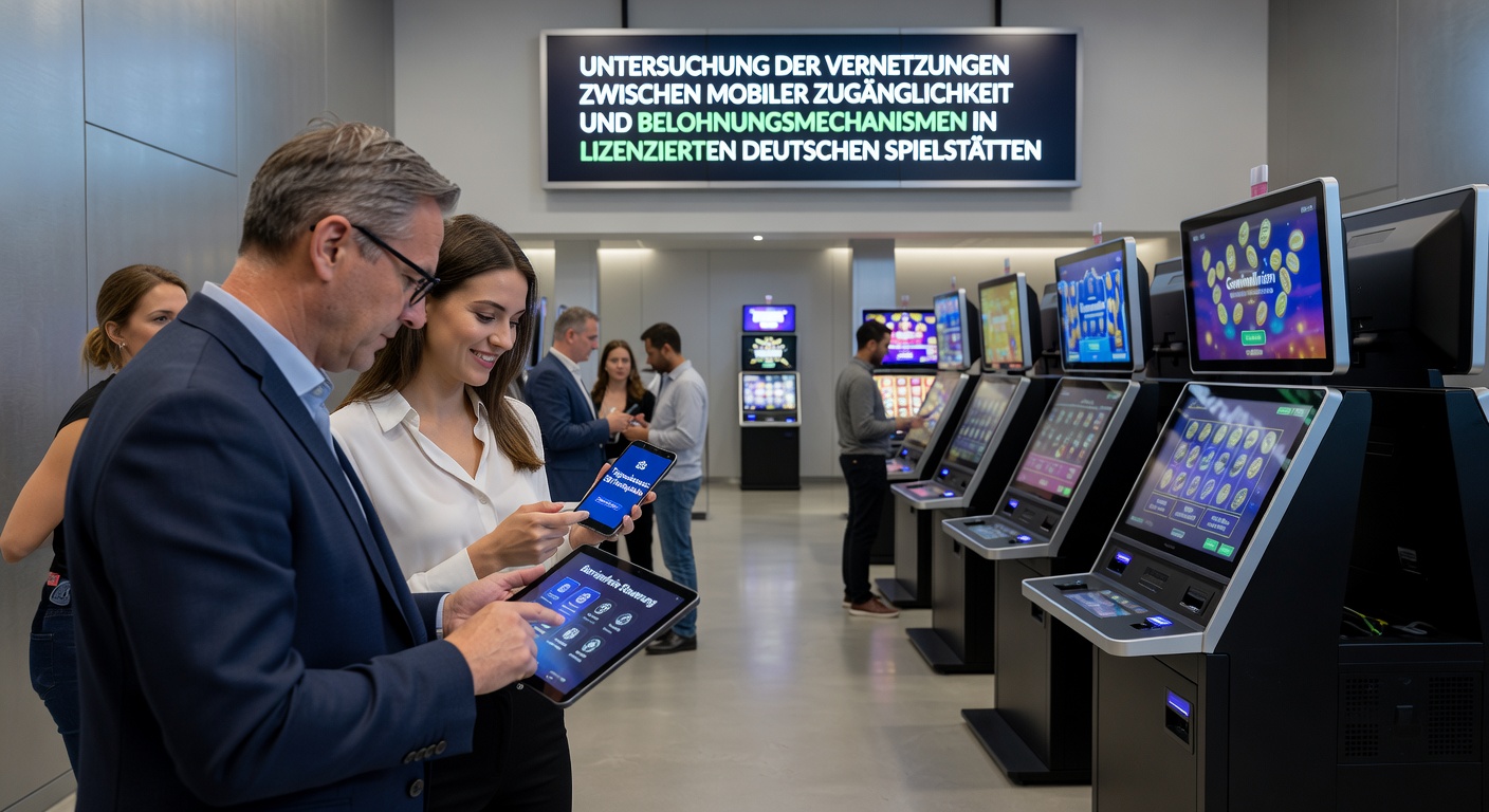 Mobile Geräte mit Casino-Apps und Belohnungssystemen auf lizenzierten deutschen Plattformen