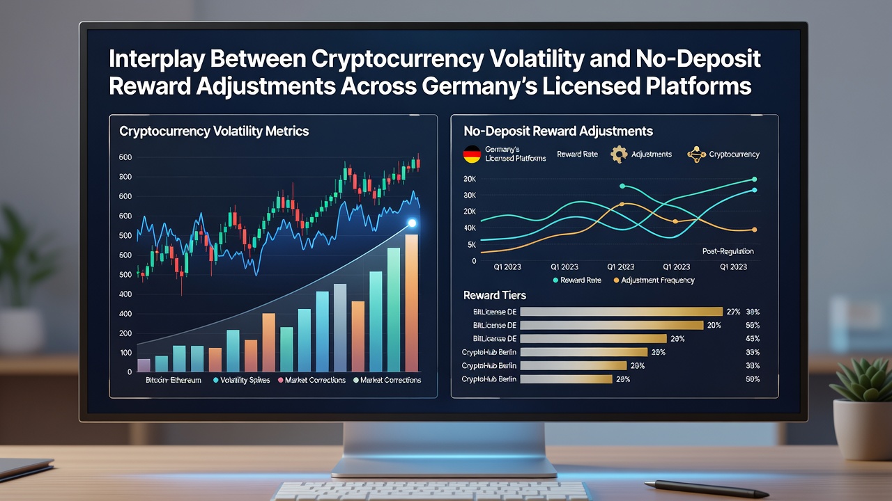 Grafik zu Anpassungen bei No-Deposit-Belohnungen durch Kryptoschwankungen in mobilen Netzwerken