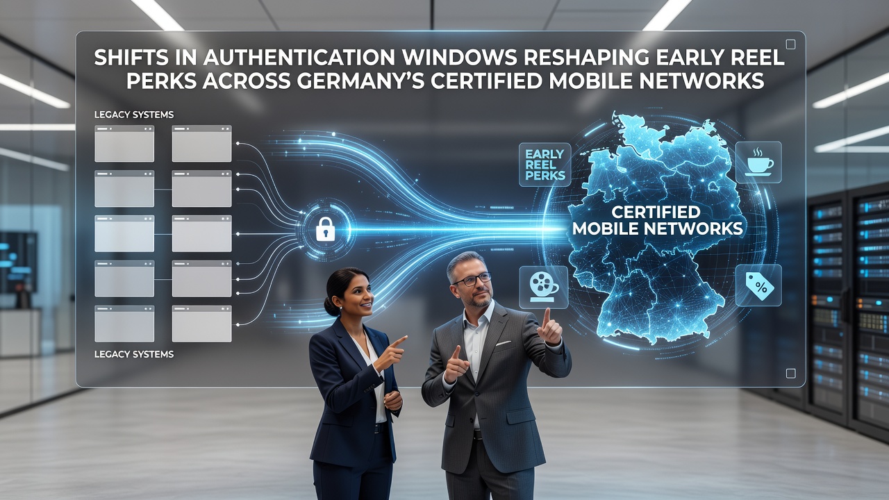 Darstellung von Authentifizierungsprozessen und Walzenvorteilen in mobilen Netzwerken